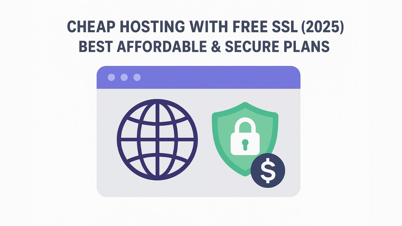 Cheap Hosting with Free SSL (2025) – Best Affordable & Secure Plans